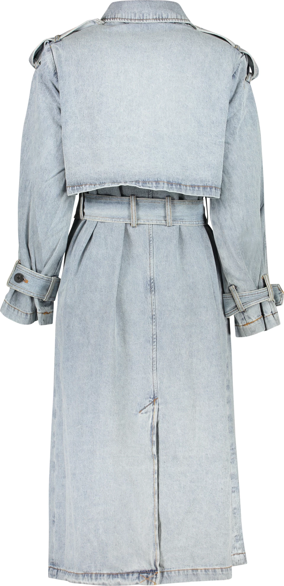 Pallto xhins për femra DESIGUAL Chaq Vio, blu e çelët