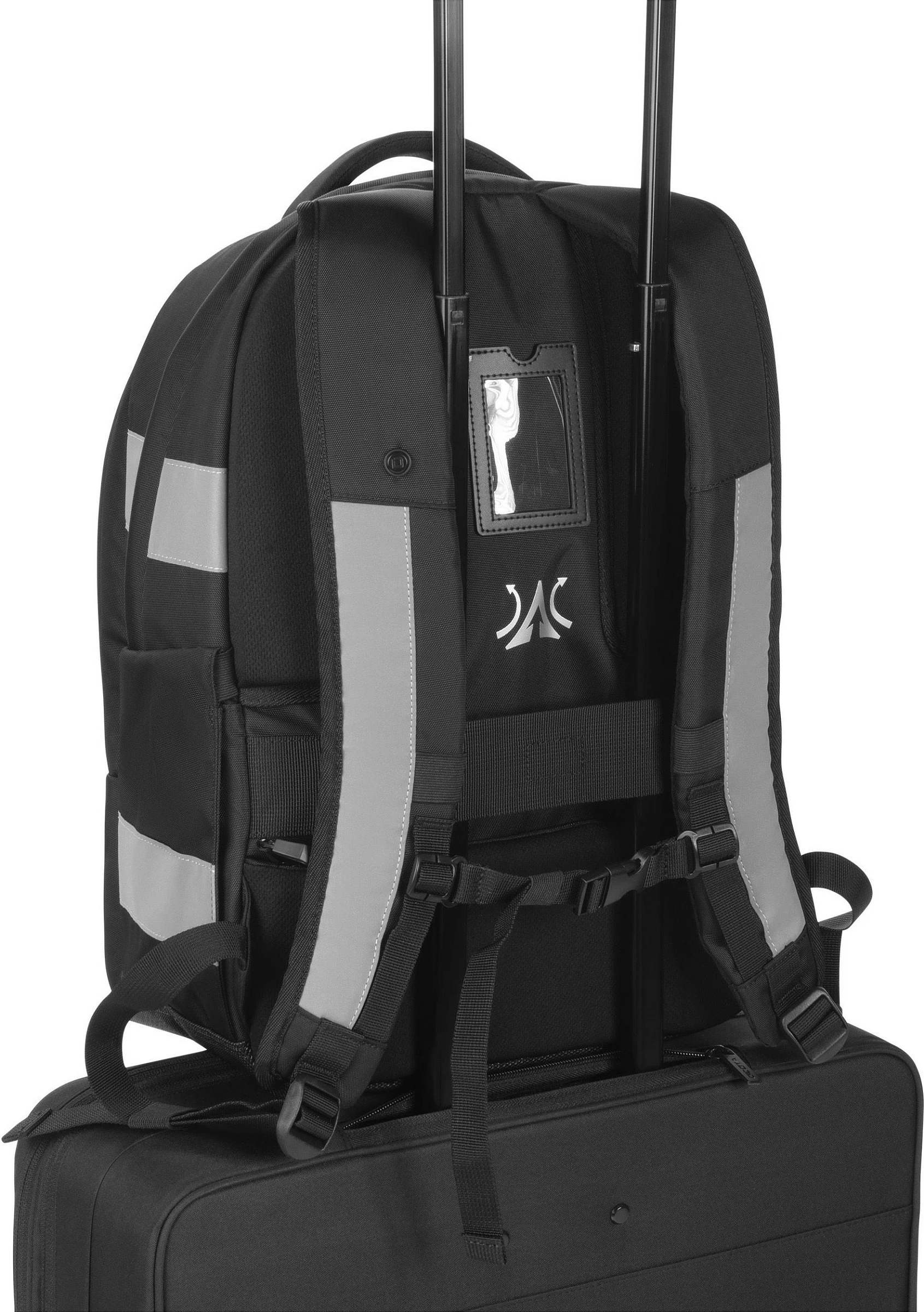 Çantë shpine Dicota BACKPACK REFLECTIVE 25, për laptop, e zezë