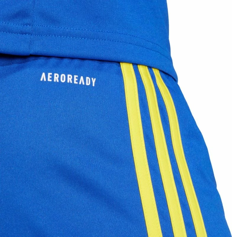 Shorce për femra adidas Squadra 25 JN5408, kaltër e verdhë