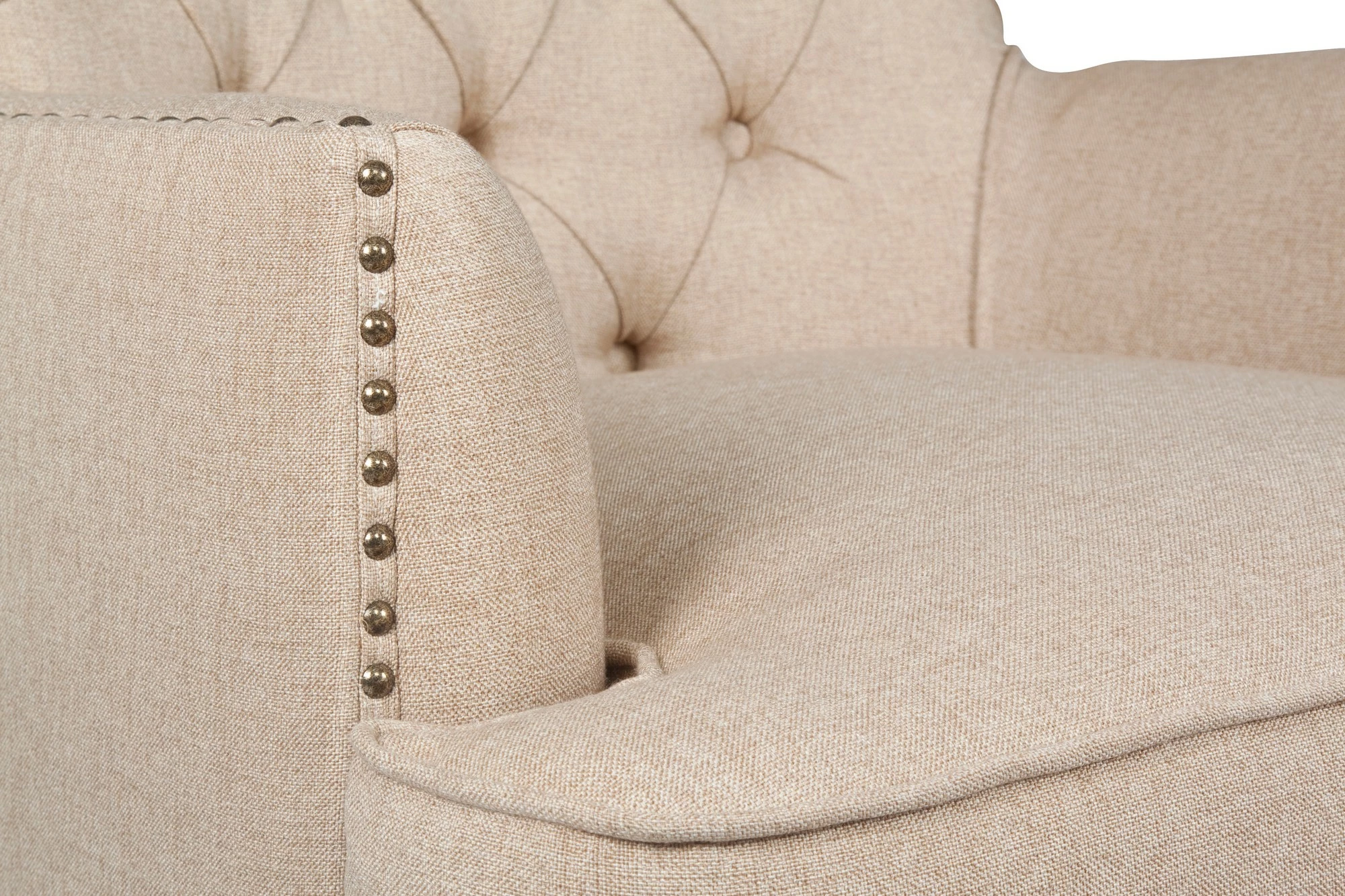 Karrige Wing Atelier del Sofa, New London, ngjyrë ecru