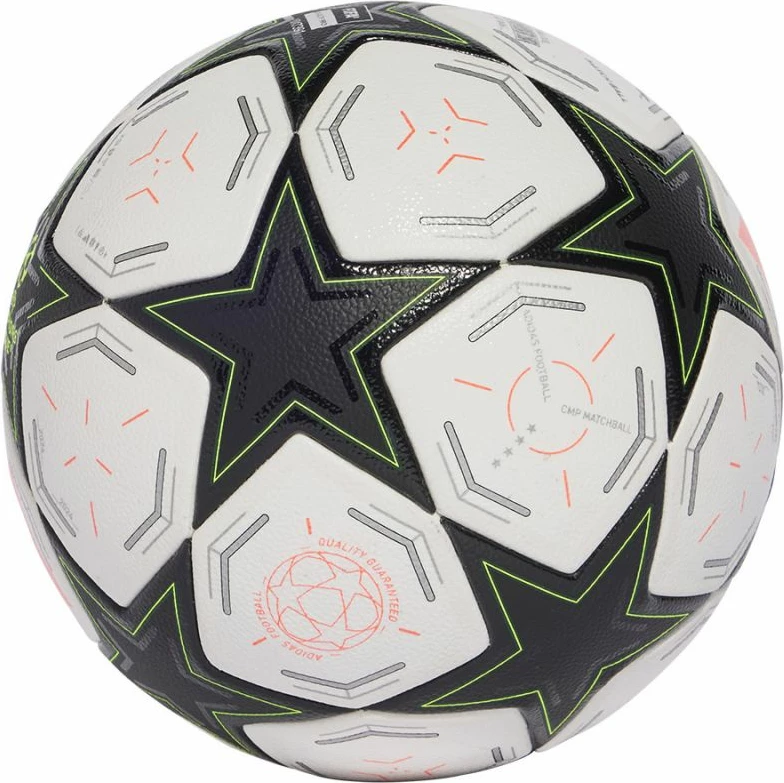 Top futbolli adidas, bardhë e zi