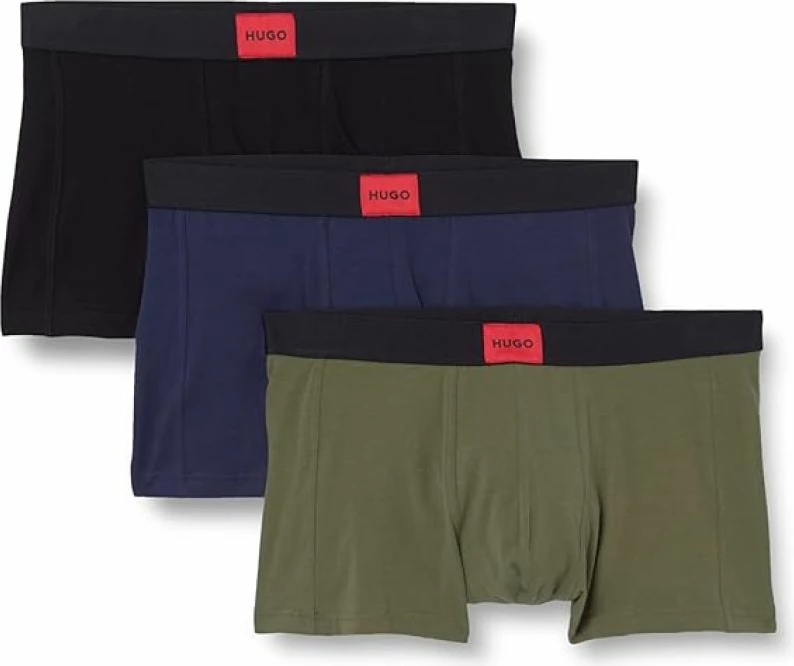 Të brendshme meshkuj Hugo Trunk 3 Pack, pambuk, slim fit