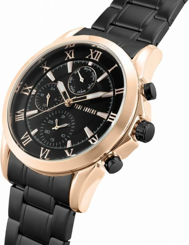 Orë dore për meshkuj Paul Lorens, e zezë