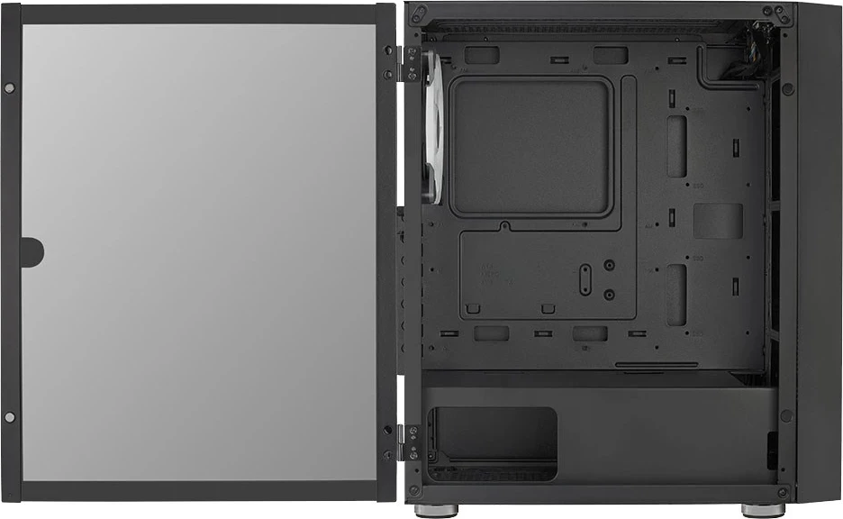 Kasë Aerocool PGS Graphite-G-BK-v2 FRGB, e zezë