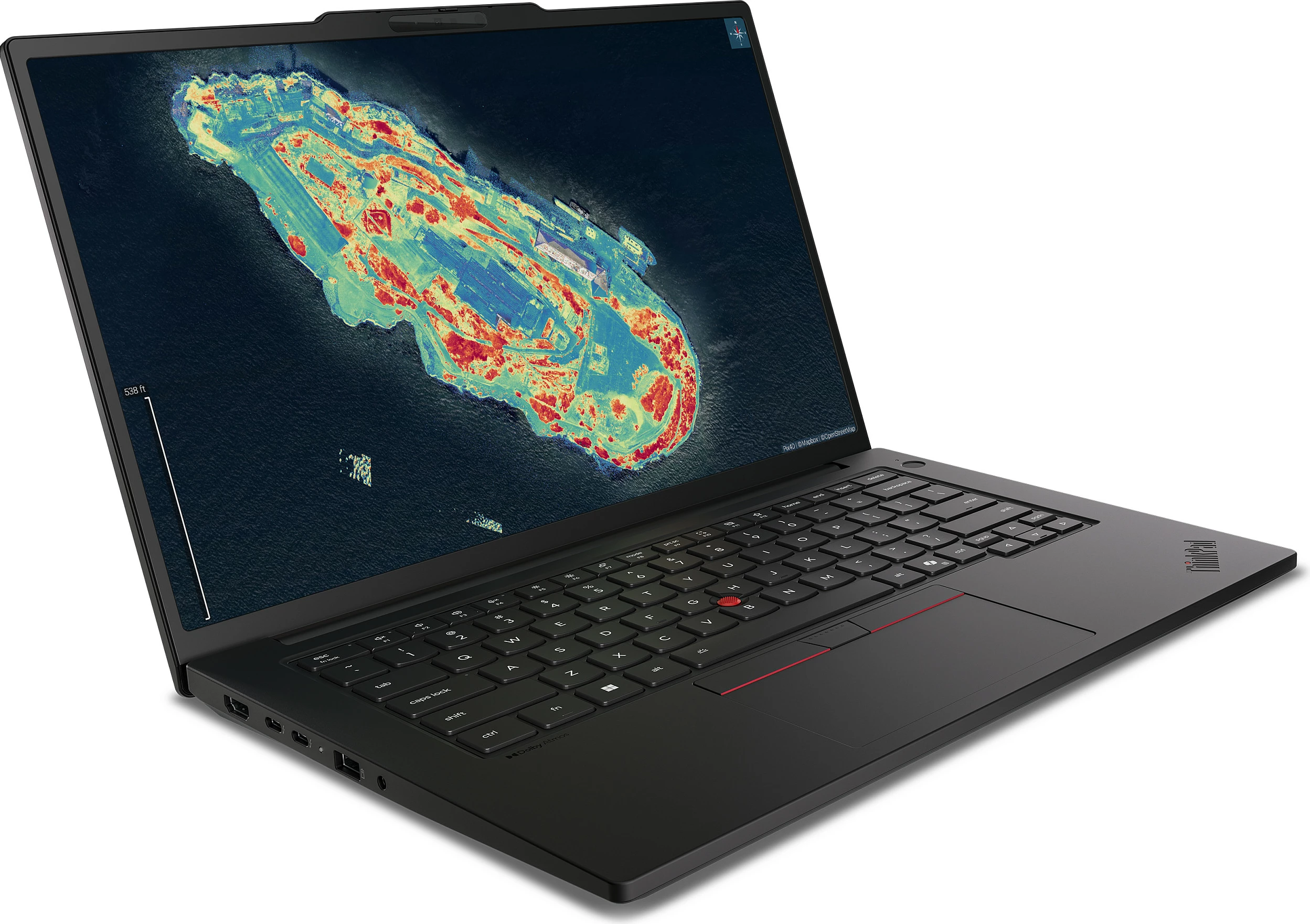 Laptop Lenovo ThinkPad P14s Gen 7, Core Ultra 7 366H, 32GB RAM, 1TB SSD, RTX PRO 1000 8GB, 14.5" 1920x1200, Windows 11 Pro, i zi