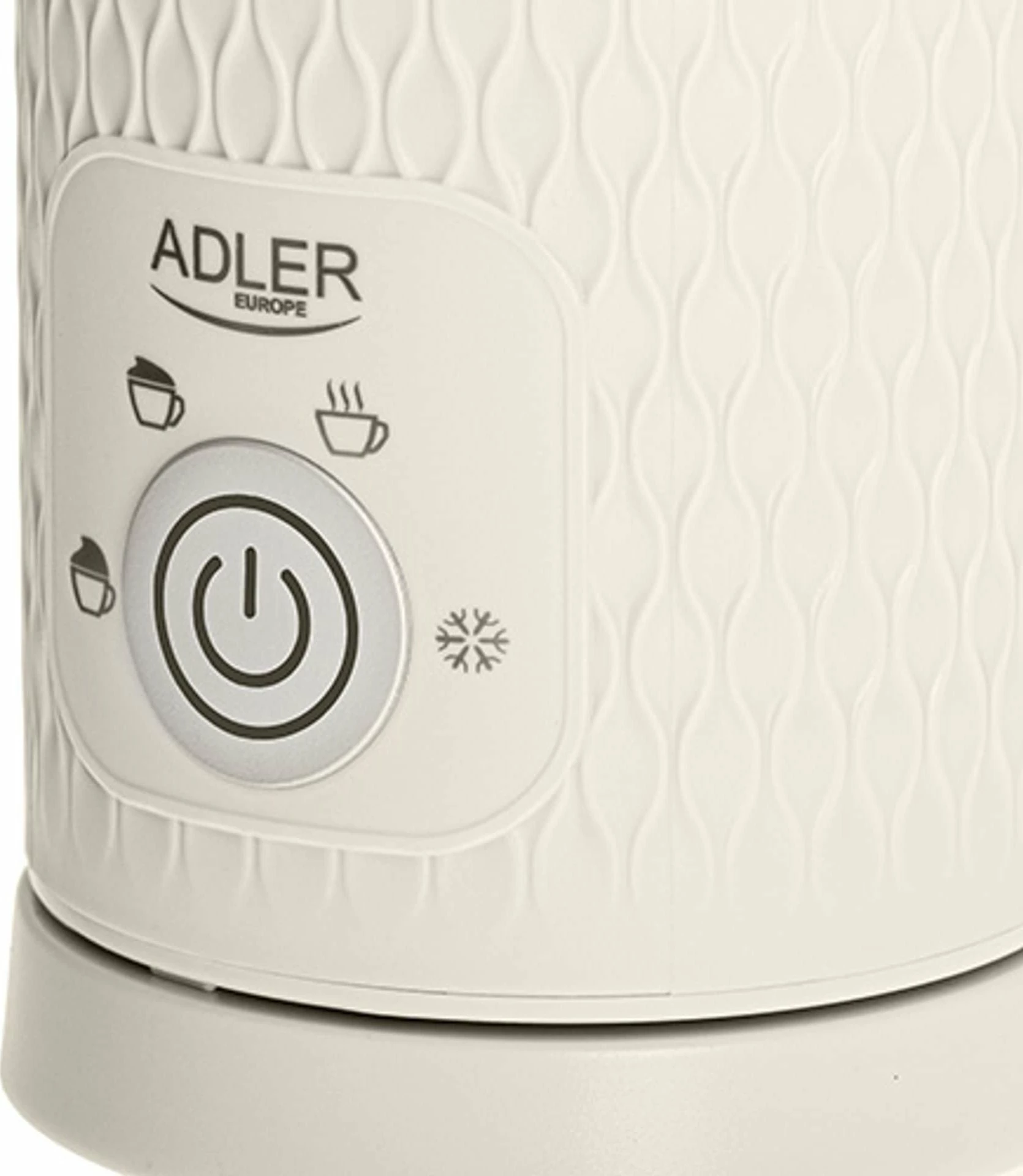 Shkumëzues qumështi Adler AD 4495 500W, me ngrohje, 300 ml/130 ml, krem