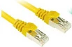 Kabllo rrjeti Sharkoon Cat6 RJ-45 1m e verdhë