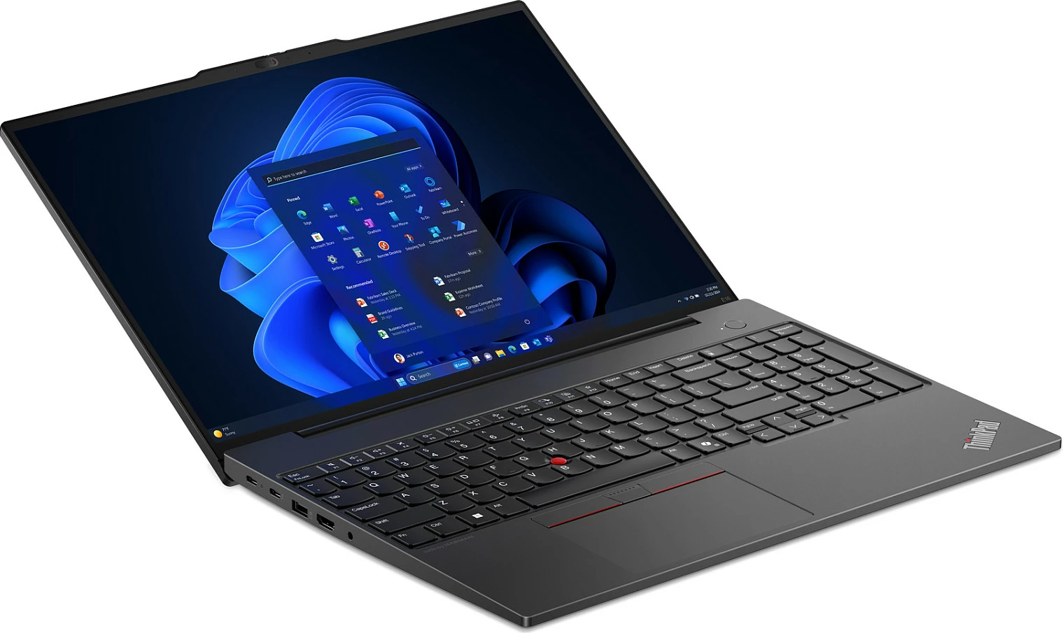 Laptop Lenovo ThinkPad E16, Intel Core Ultra 7, 32 GB, 1 TB, 16", Windows 11 Pro, e zezë