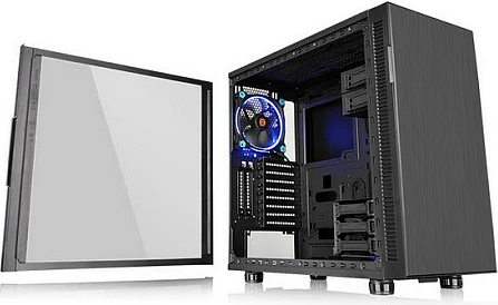 Kasë Thermaltake Suppressor F31 TG, Midi Tower, panel xhami i temperuar, e zezë