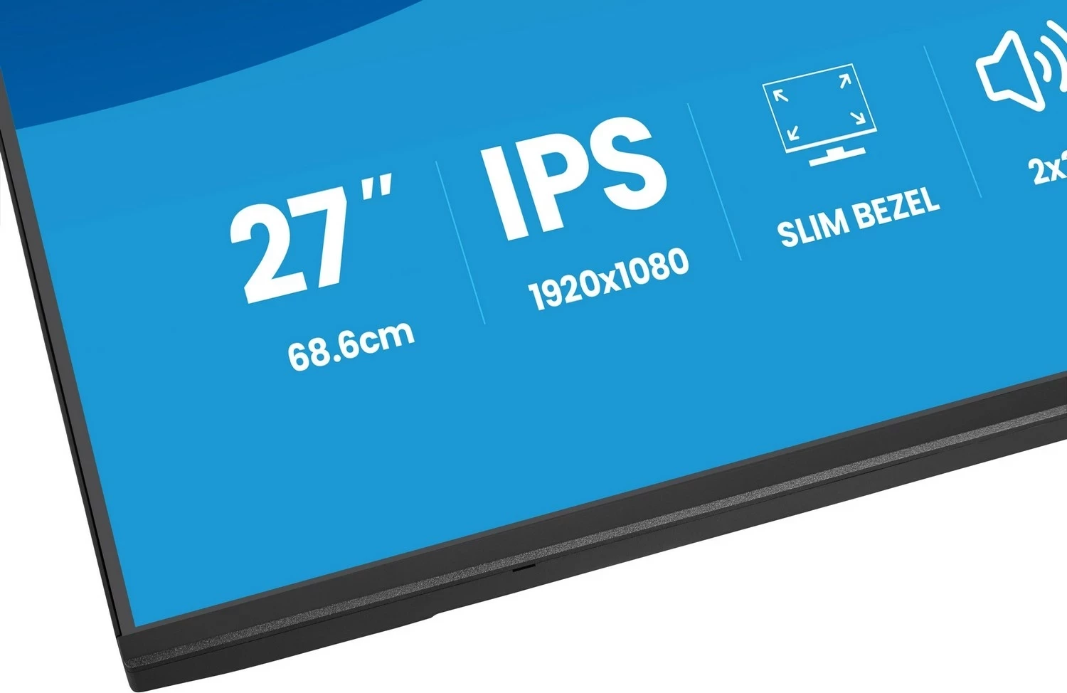 Monitor iiyama X2797HSU-B1, 27 inch, Full HD, IPS, 120Hz, zi