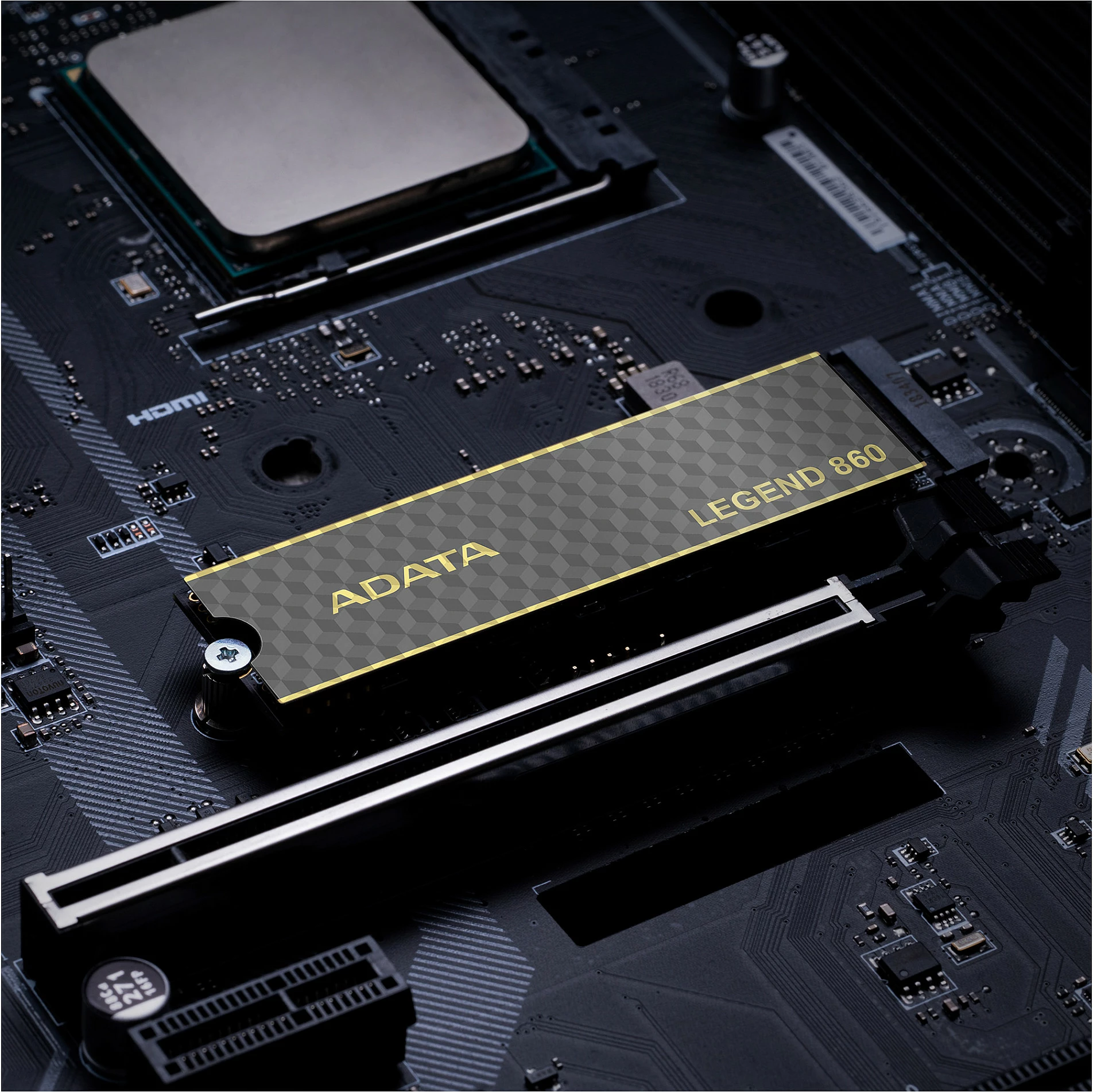 SSD M.2 NVMe ADATA LEGEND 860, 1TB, PCIe 4.0 x4, 6000/4000 MB/s, 2280, e zezë/gri