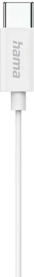 Kufje Hama Classy, in-ear, USB-C, të bardha