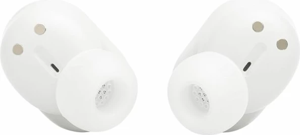 Kufje JBL Tune Buds 2 True Wireless, ANC adaptiv, Bluetooth 5.3, 48 orë bateri, IP54, e bardhë, me kuti karikimi