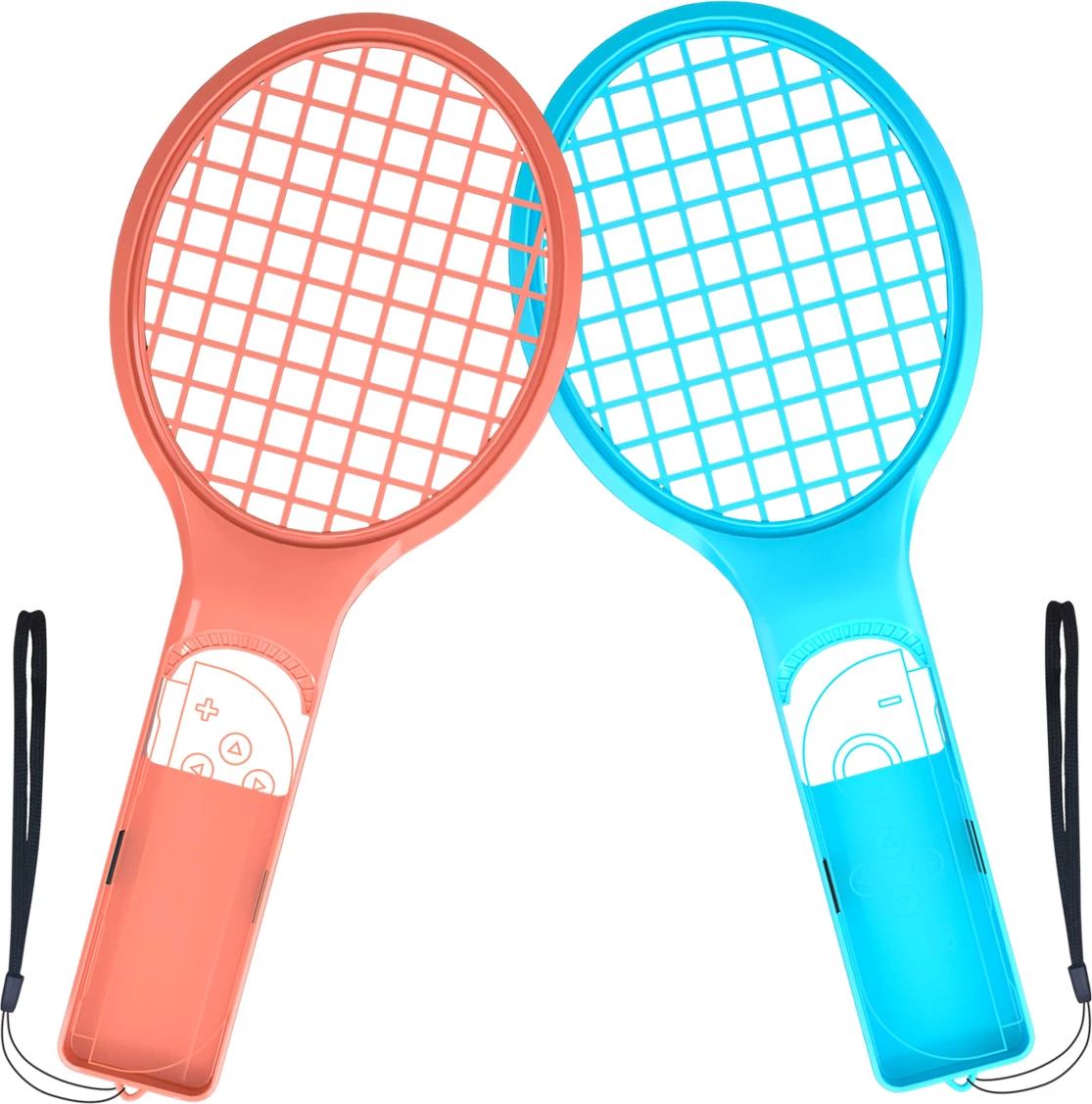 Set aksesorësh lojërash 23-në-1 për Nintendo Switch 2, Hurtel Family Accessory Pack 2, plastikë, portokalli e kaltër, set 23 pjesë