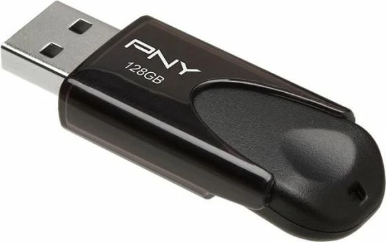 Pendrive PNY Attaché 4 2.0 128 GB USB 2.0, e zezë