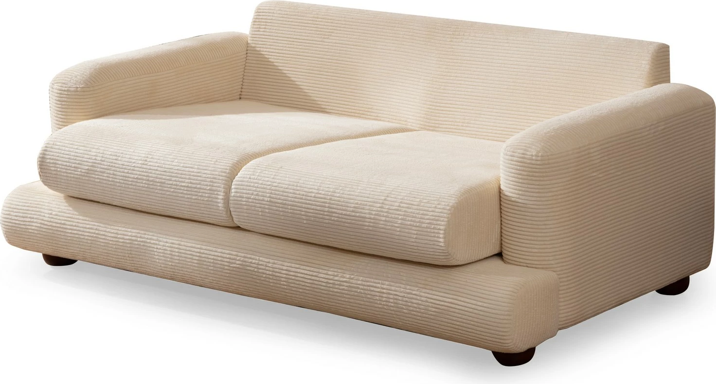 Divan dy ulëse Atelier del Sofa, River, bezhë