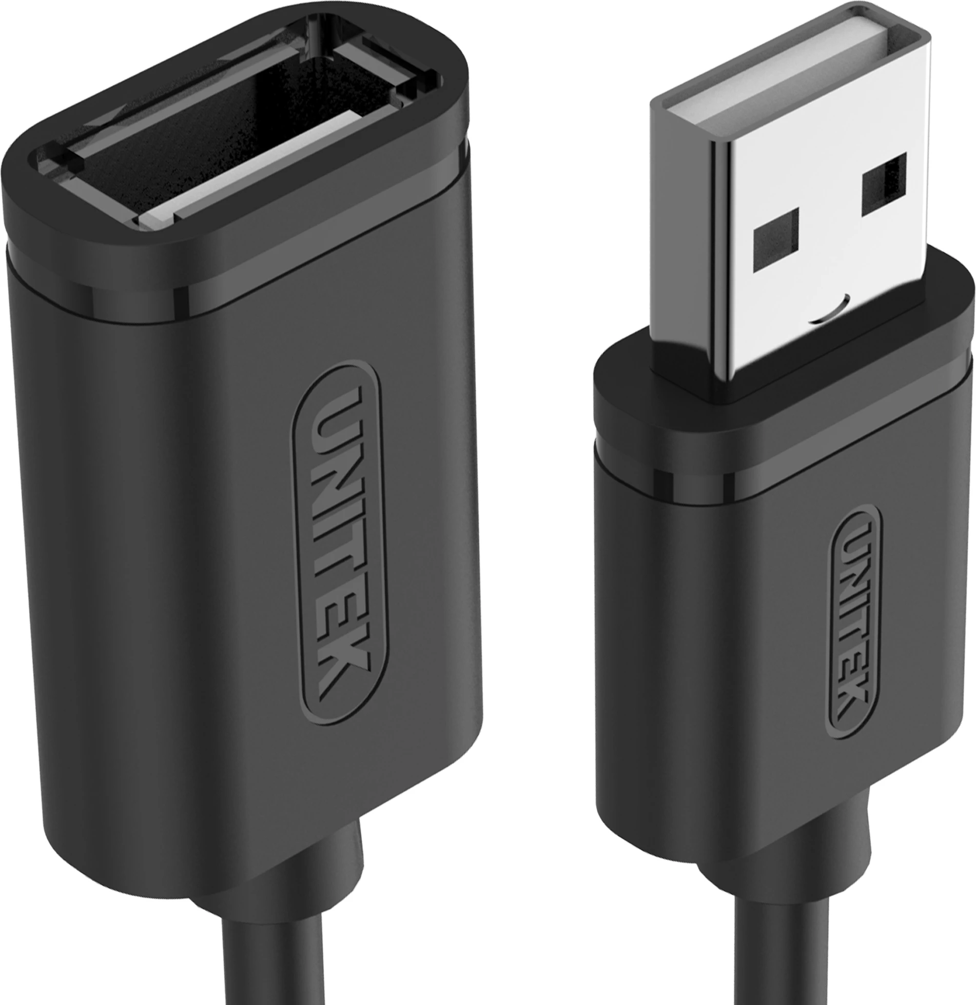 Kabllo zgjatues USB Unitek Y-C450GBK USB-A në USB-A 2.0 2 m e zezë