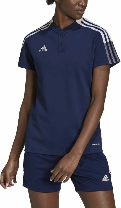 Maicë polo për meshkuj adidas, blu e errët