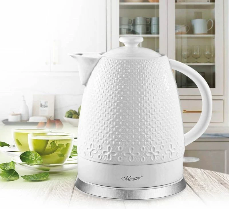 Çajnik elektrik MAESTRO MR-073, i bardhë 1.5L