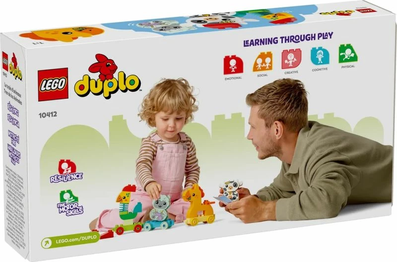 Lodra konstruktive Lego për fëmijë DUPLO Animal Train
