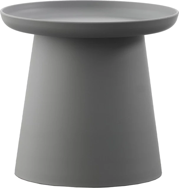 Tavolinë kafeje Tech, ngjyrë gri, 50x50x46.5 cm