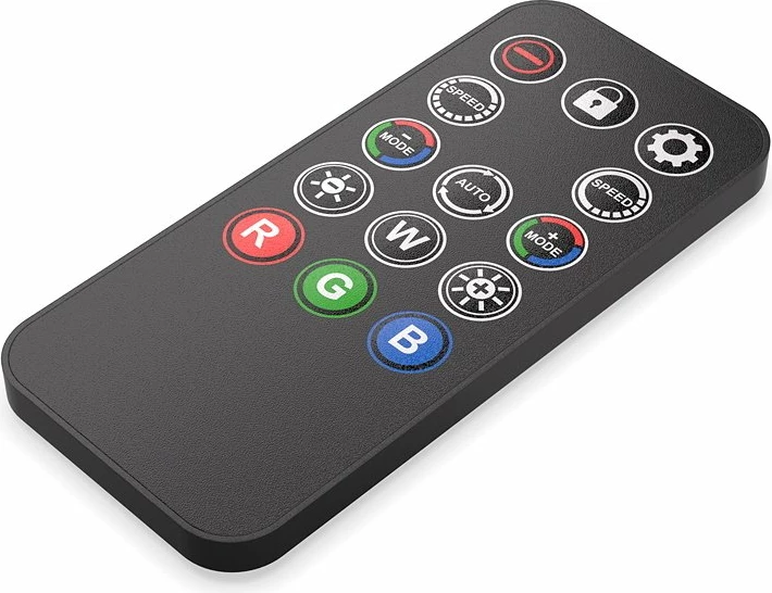 Set ventilatorësh PC Krux Corvus 120 ARGB 120mm, PWM 4-pin, me kontrollues ARGB, 3 copë, i zi