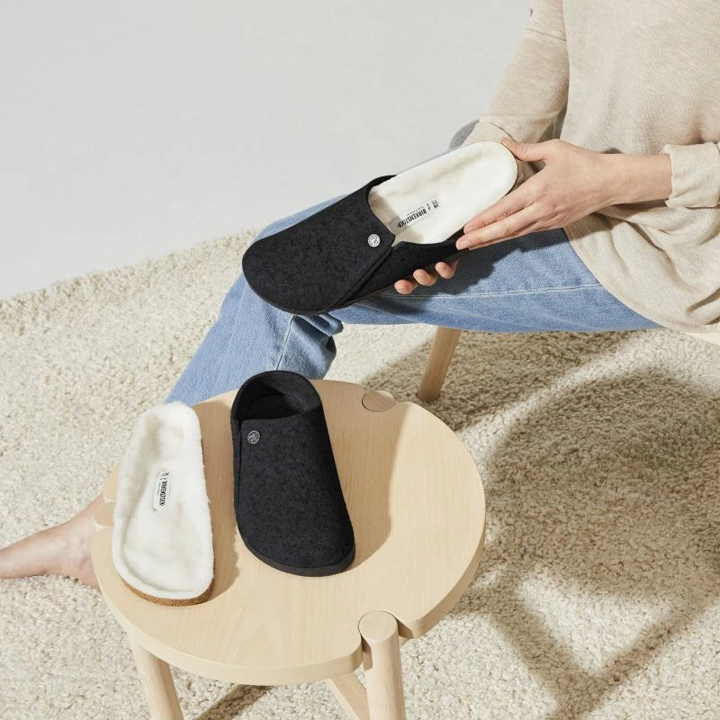 Papuqe Birkenstock unisex, anthracite [Madhësia: 36]