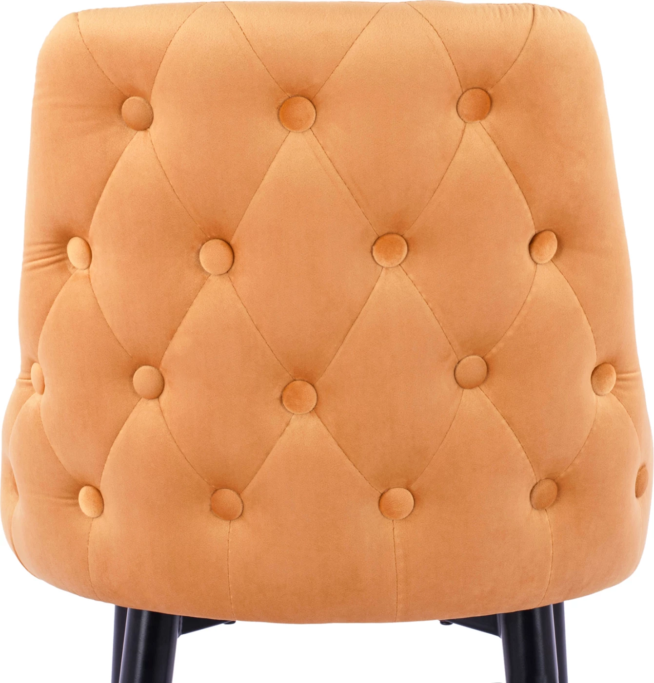 Karrige për bar SERENITY FH8519.09 kadife ari me kornizë metalike 51Χ58Χ110cm, set prej 2 copë