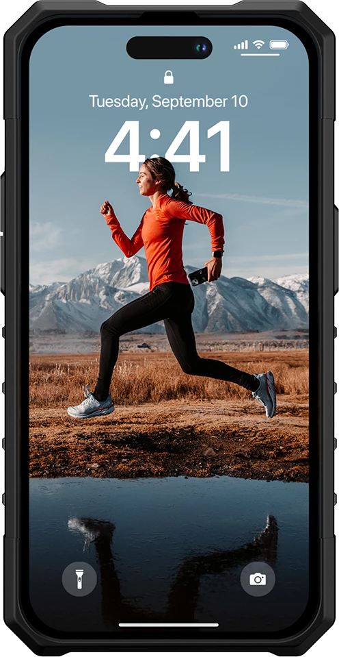 Mbështjellës UAG Plasma për iPhone 14 Pro, transparent
