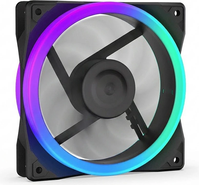 Ventilator kasë Endorfy Corona 120, 140mm, RGB, i zi