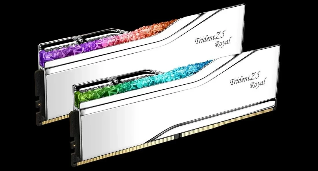 RAM Memorje G.SKILL TRIDENT Z5 ROYAL RGB DDR5 2X16GB 6000MHZ CL28-36