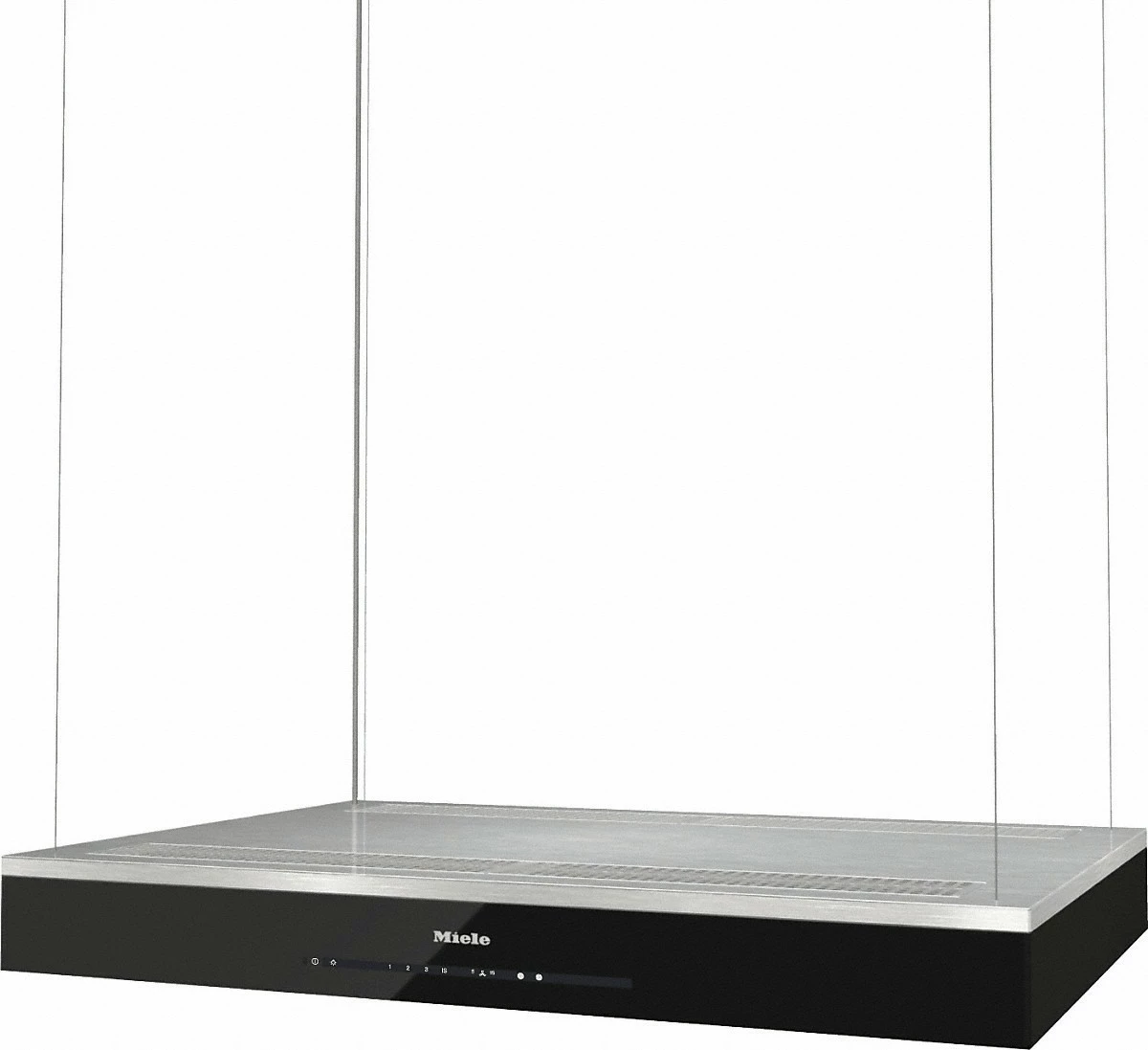Aspirator ishullor Miele DA 6708 D Aura Edition 6000 100 cm, 470 m³/h, Touch Control, recirkulim, çelik inox