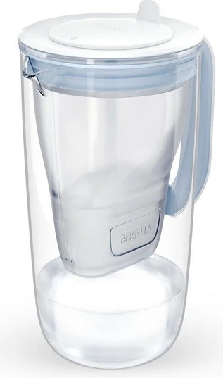 Ibrik filtruese uji BRITA Glass+3 Maxtra Pro Pure Performance, 2.5L, Blu
