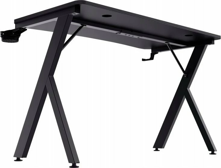 Tavolinë gaming Trust GXT 700 Omnius, e zezë, 120 x 60 cm
