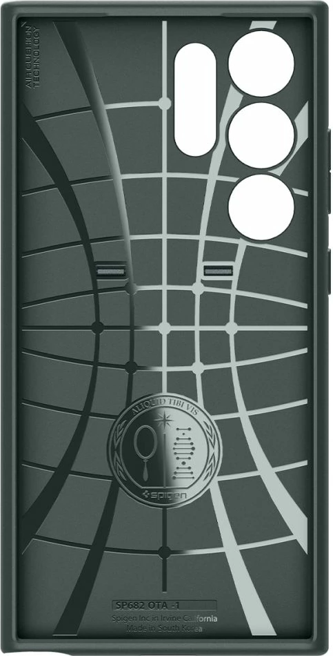Mbështjellës Spigen Optik Armor për Samsung Galaxy S24 Ultra, Gjelbër e errët
