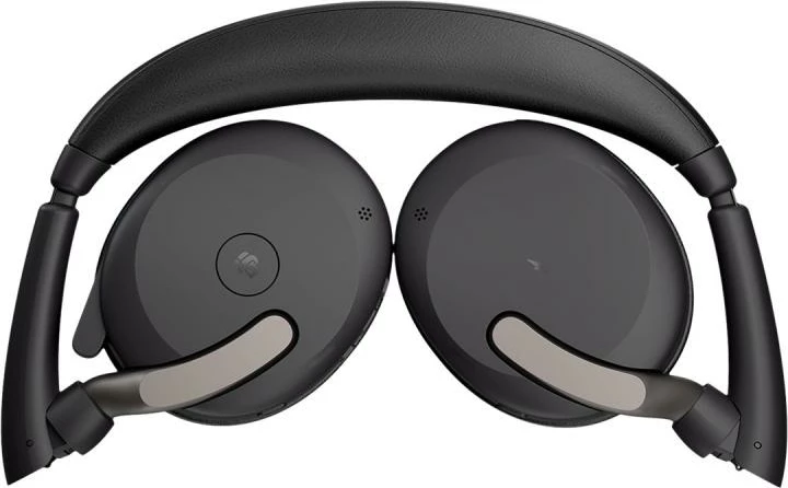 Kufje me mikrofon Jabra Evolve2 65 Flex MS 26699-999-889, stereo, Bluetooth, ANC hibride, rreze 30 m, me dok karikimi, e zezë