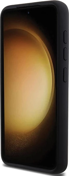 Mbështjellës Karl Lagerfeld Silicone Choupette Metal Pin për Samsung Galaxy S24, i zi