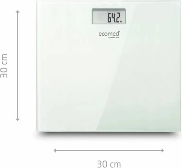 Peshore personale Medisana Ecomed PS-72E, e bardhë