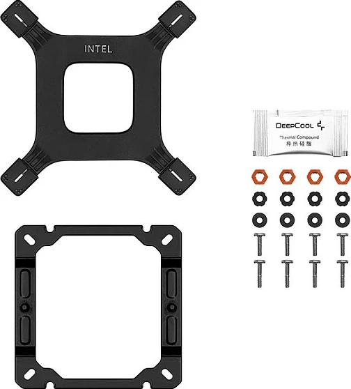 Ftohës ajri Deepcool AG500 Black ARGB V2, 120mm, me ndriçim LED, i zi