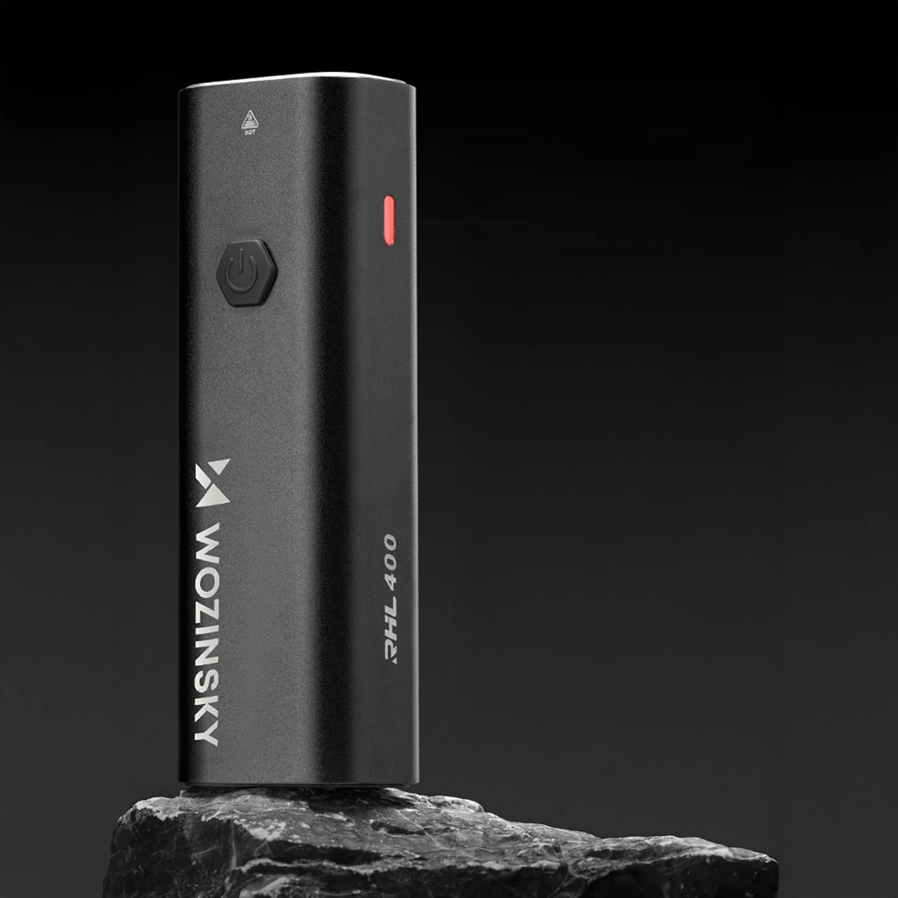 Set drita biçiklete Wozinsky WSBLB2, 400 lm, USB-C, e zezë