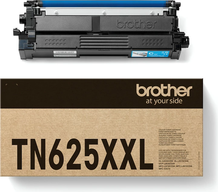 Toner Brother TN-625XXLC, 6500 faqe, Cyan
