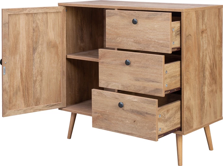 Komodë anësore Oslo, ngjyrë sonoma, 85x39x79cm