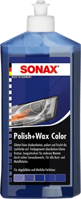 SONAX Polir&wax me Ngjyrë të Kaltërt 250ml
