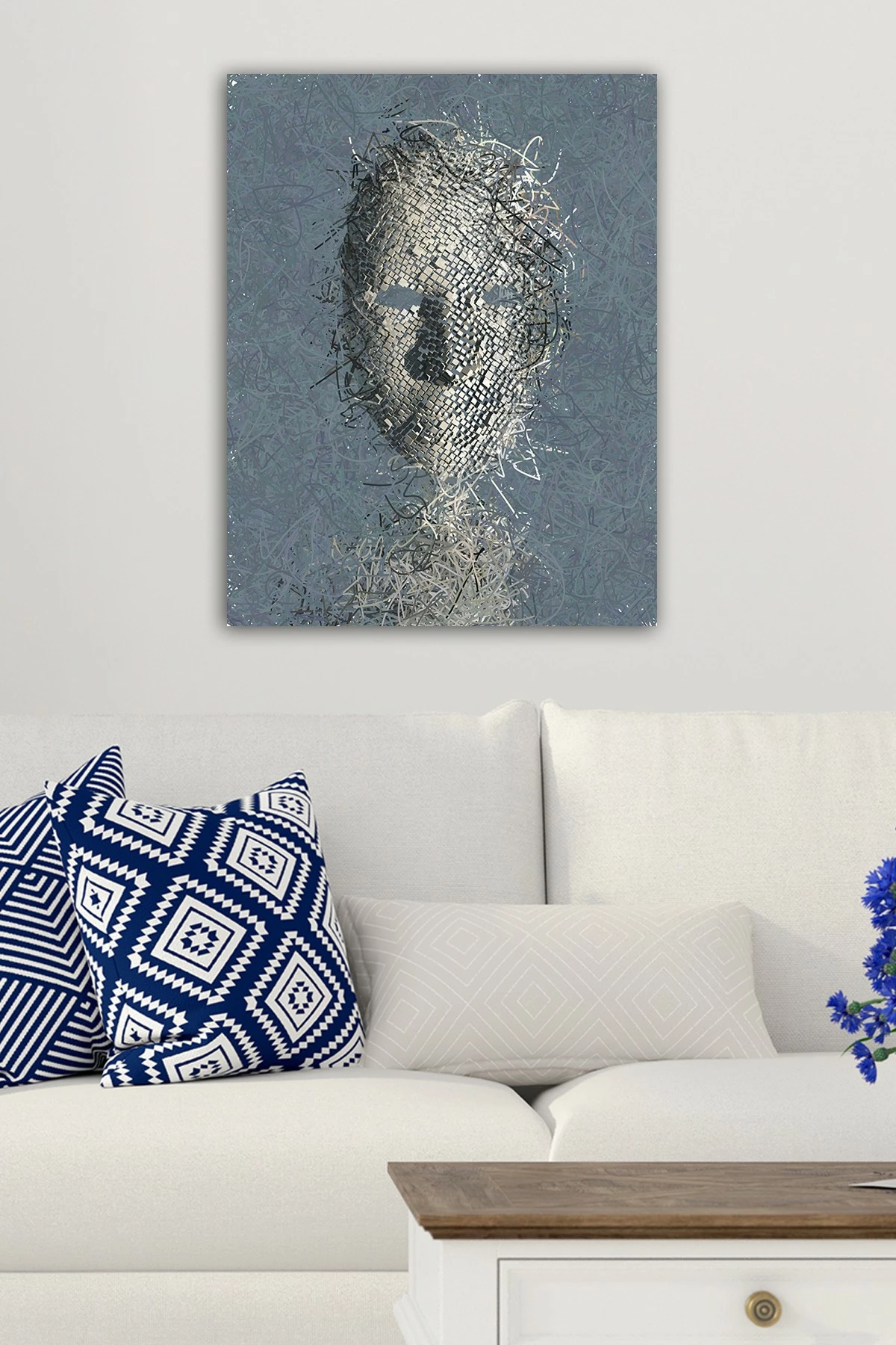 Pikturë dekorative në kanavacë, shumëngjyrëshe, 50x70cm, 363824252-5070