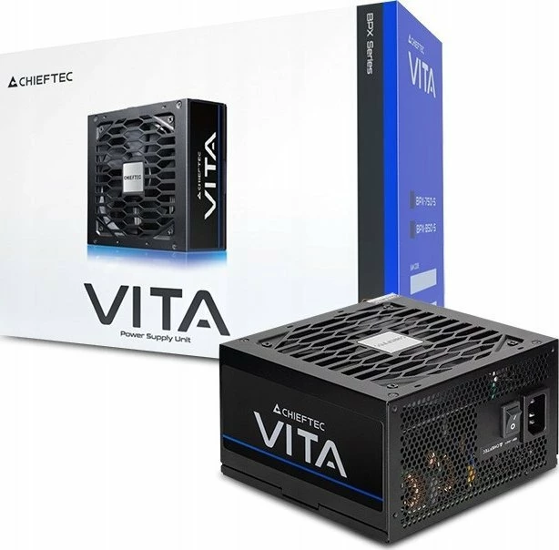 Furnizues rryme Chieftec VITA BPX-750-S 750W 80 Plus Bronze ATX, i zi