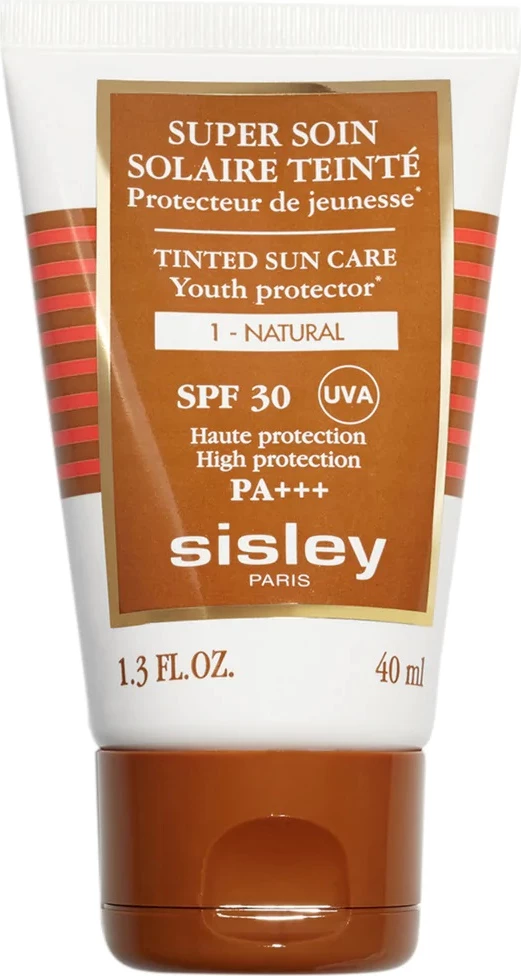 Krem i fytyrës me ngjyrë, Sisley Super Soin Solaire Tinted Sun Care SPF30 01 Natural, 40ml për femra