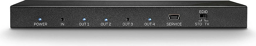 Splitter HDMI Lindy 4 Port, HDMI 2.0, 4K 60Hz, metal, i zi