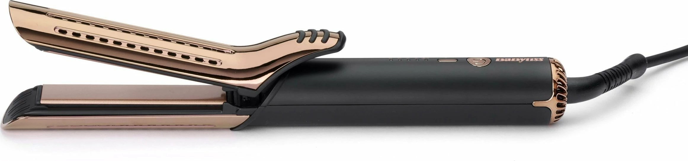 Hekur kaçurrela Babyliss Lustre C115E 38 mm 205°C rozë-gold/zezë