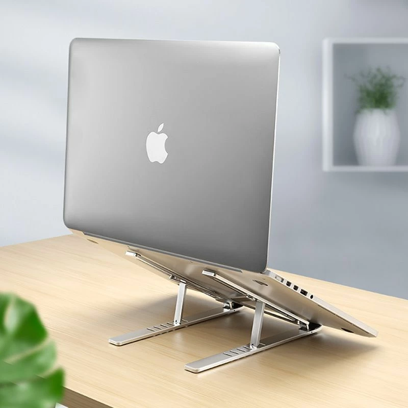 Mbajtës laptopi Tech-Protect Alustand universal, alumini, gri e errët