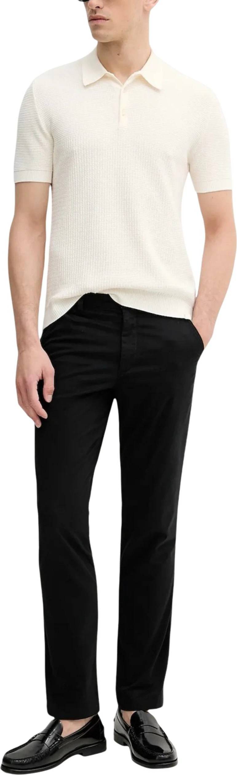 Pantallona për meshkuj Calvin Klein Jeans COTTON SIGNATURE SLI LV040EM628, të zeza [Madhësia: W29 L32]